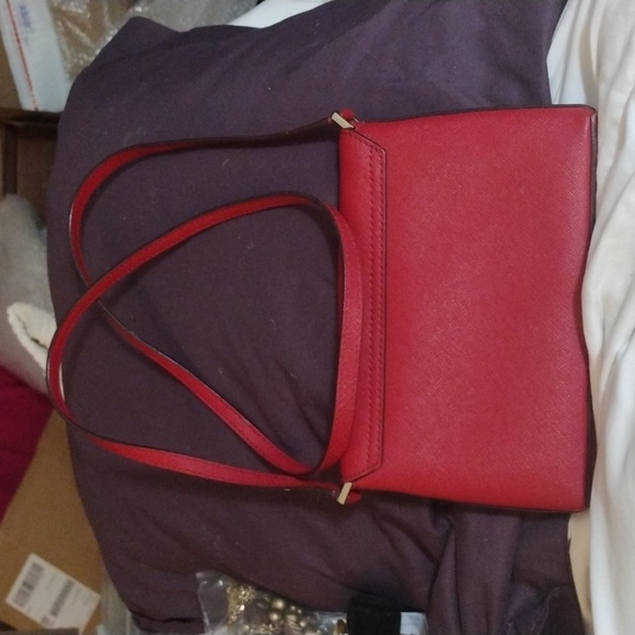 Kate Spade Vibrant Red Crossbody Bag - Picture 2 of 9